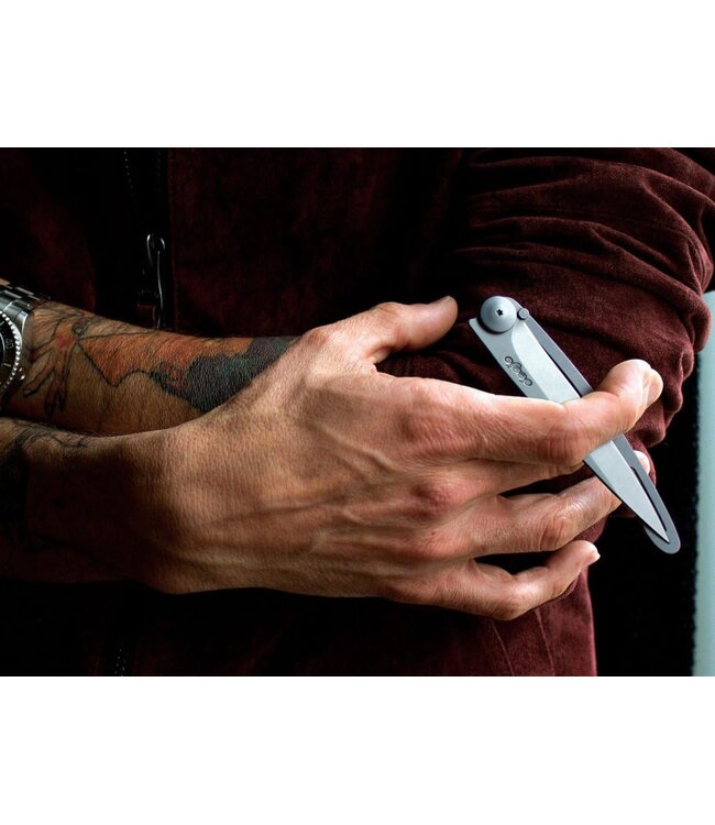 Deejo zakmes 37g - naked - titanium