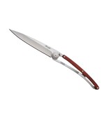 Deejo zakmes 37g - koraalhout - titanium