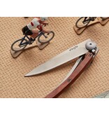 Deejo zakmes 37g - koraalhout - titanium