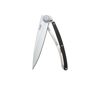Deejo zakmes 37g - ebbenhout - titanium