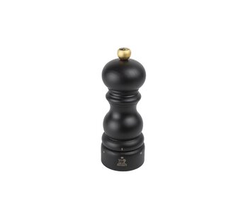 peugeot pepermolen hout chocoladekleur - 15cm