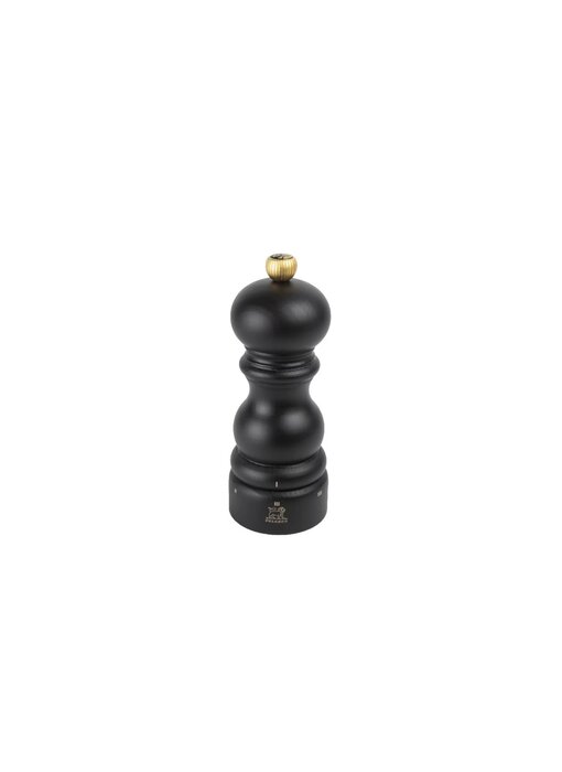 peugeot pepermolen hout chocoladekleur - 15cm