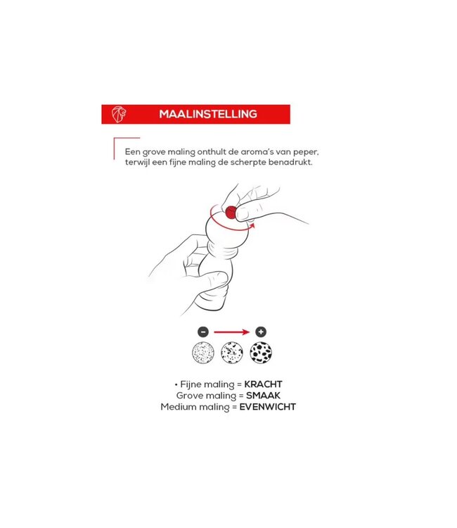 peugeot pepermolen hout graphite - 15cm