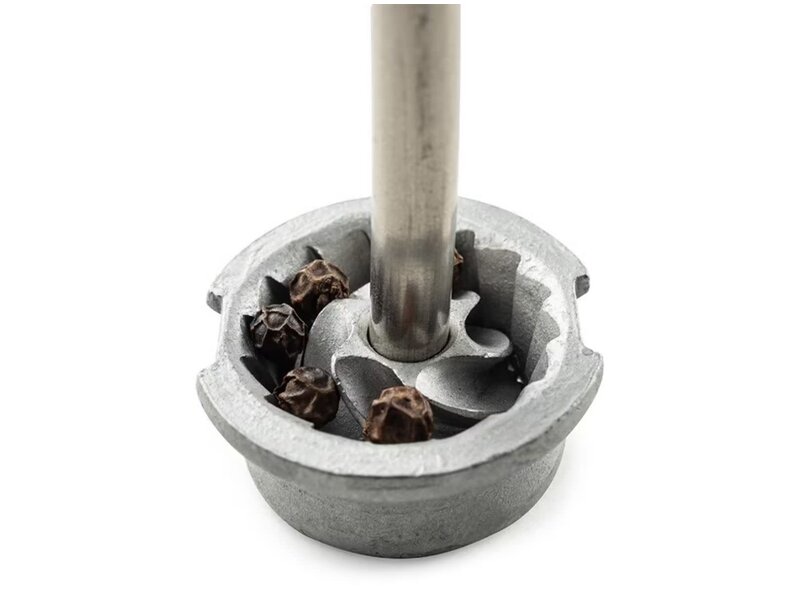 peugeot pepermolen hout chocoladekleur - 18cm