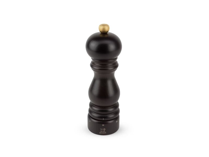 peugeot zoutmolen hout chocoladekleur - 18cm