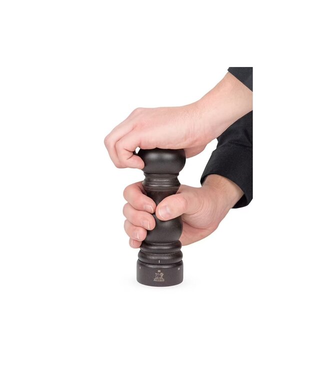 peugeot zoutmolen hout chocoladekleur - 18cm