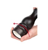 peugeot zoutmolen hout chocoladekleur - 18cm peugeot zoutmolen hout chocoladekleur - 18cm