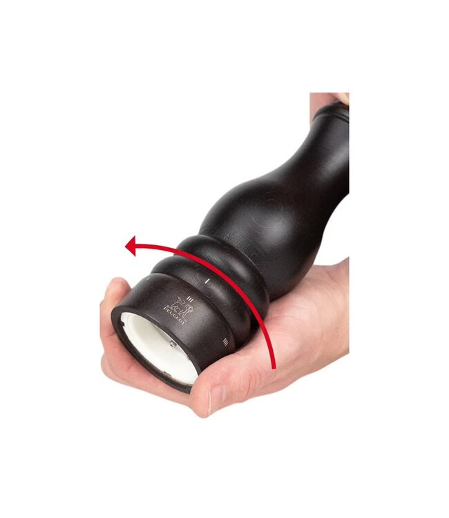 peugeot zoutmolen hout chocoladekleur - 18cm