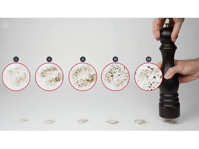 peugeot pepermolen hout graphite - 18cm