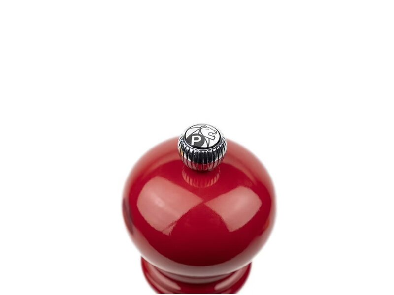 peugeot pepermolen hout rood - 18cm