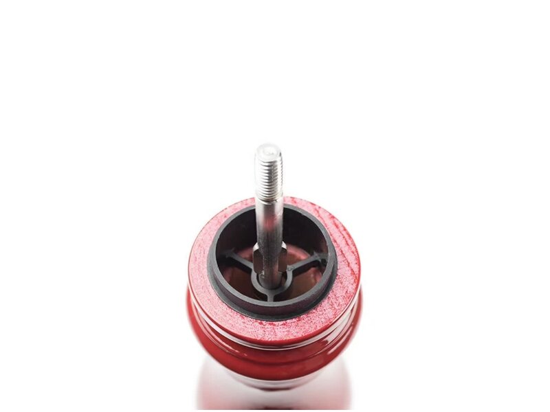 peugeot zoutmolen hout rood - 18cm