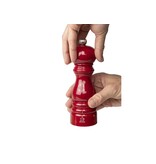 peugeot zoutmolen hout rood - 18cm