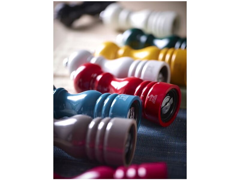 peugeot pepermolen hout rood - 18cm