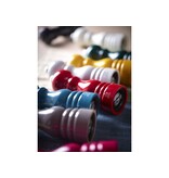 peugeot zoutmolen hout rood - 18cm