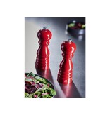 peugeot zoutmolen hout rood - 18cm
