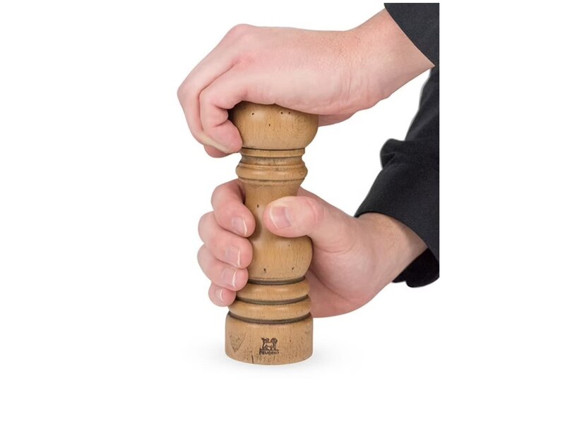 peugeot pepermolen Paris beukenhout met antieke afwerking - 18cm