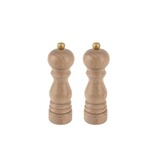peugeot peper & zoutmolen hout naturel - 18cm