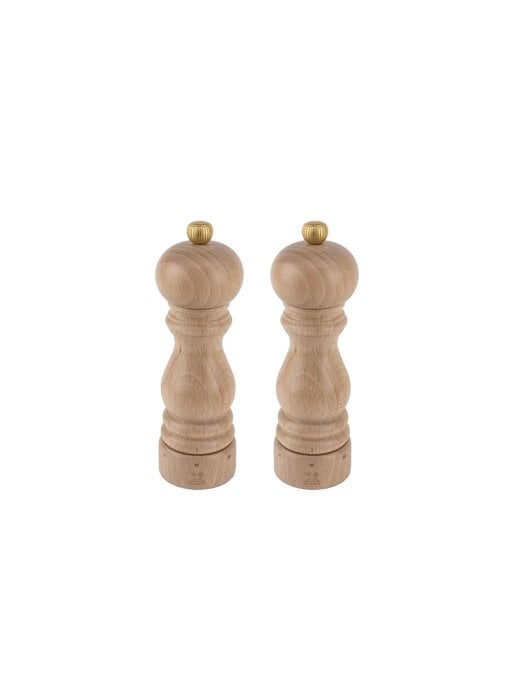 peugeot peper & zoutmolen hout naturel - 18cm