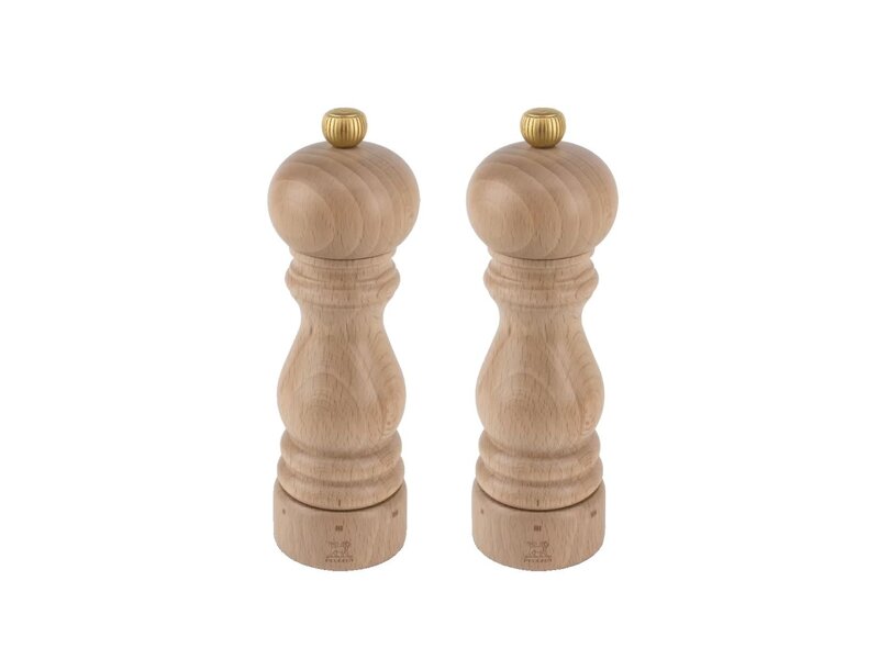 peugeot peper & zoutmolen hout naturel - 18cm