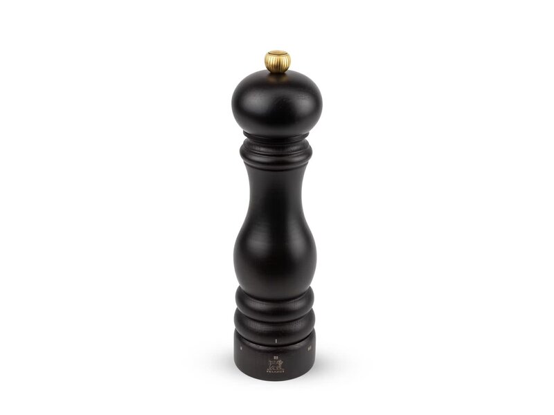 peugeot pepermolen hout chocoladekleur - 22cm