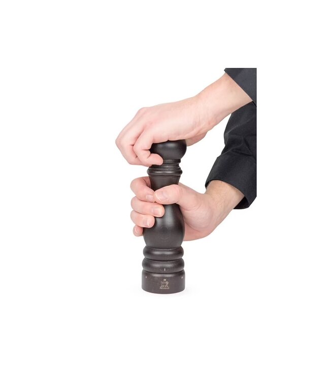 peugeot pepermolen hout chocoladekleur - 22cm