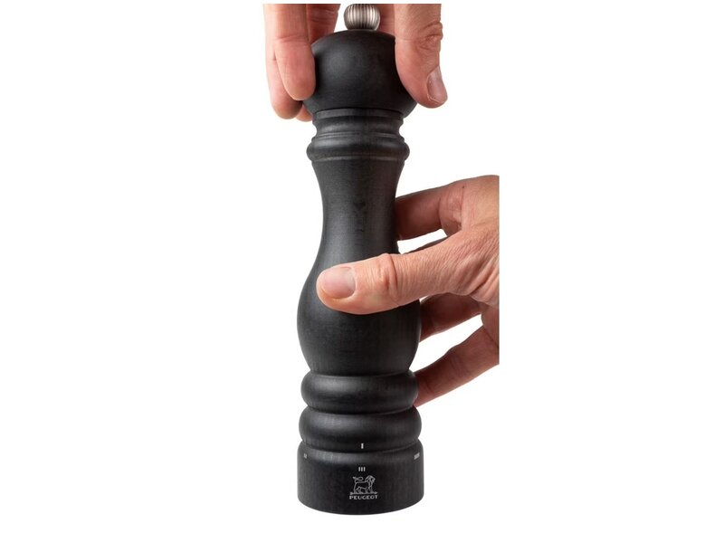 peugeot pepermolen hout graphite - 22cm