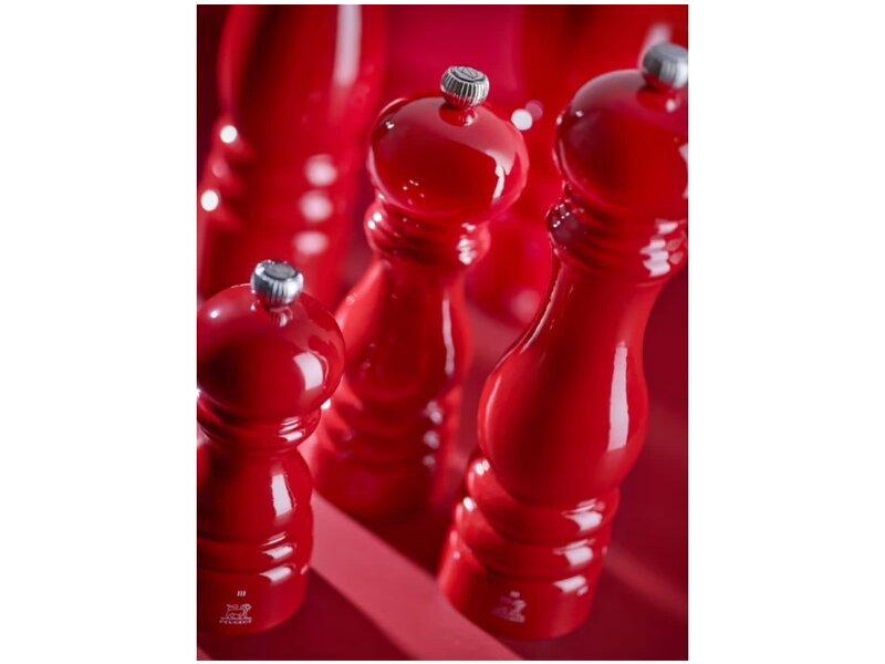 peugeot pepermolen hout rood - 40cm