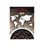 peugeot Kampot noire - zwarte peper uit Cambodja - 60gram peugeot Kampot noire - zwarte peper uit Cambodja - 60gram