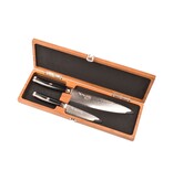 Yaxell Super Gou Ypsilon set met Japans koksmes 20cm en universeelmes 12cm
