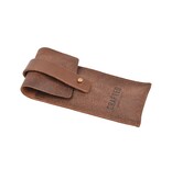 Crafted zakmeshouder - leder bruin