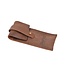 Crafted zakmeshouder - leder bruin