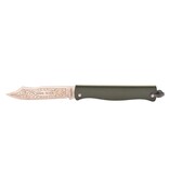 M.C.Cognet Douk-Douk klein rvs met etui  groen