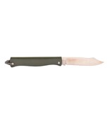 M.C.Cognet Douk-Douk klein rvs met etui  groen