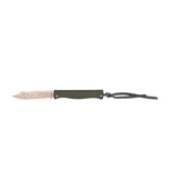M.C.Cognet Douk-Douk klein rvs met etui  groen