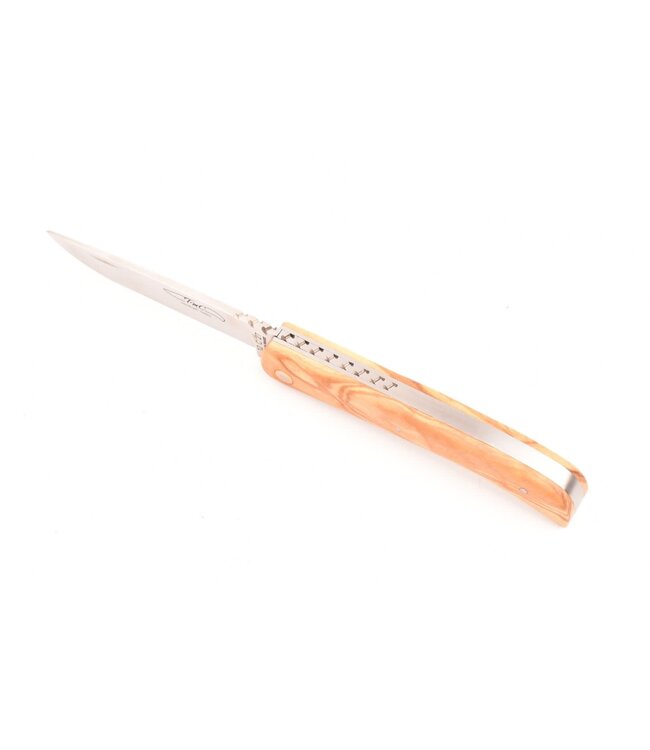 TMC zakmes 'Tip' - olijfhout