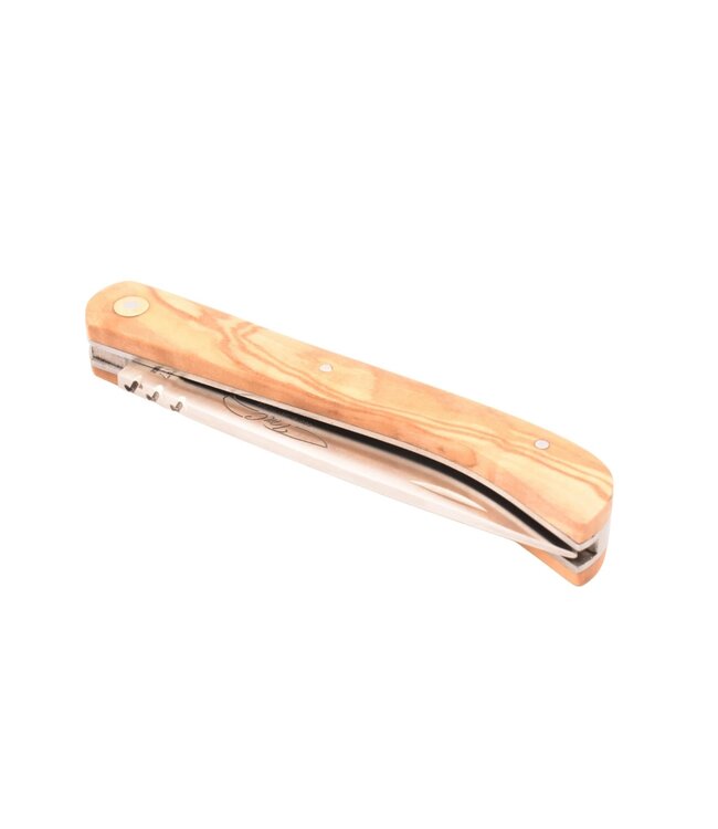 TMC zakmes 'Tip' - olijfhout