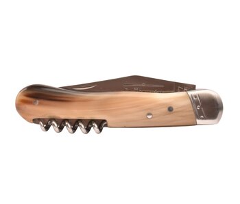 Goyon-Chazeau Le Pionnier 10cm punthoorn - met kurkentrekker