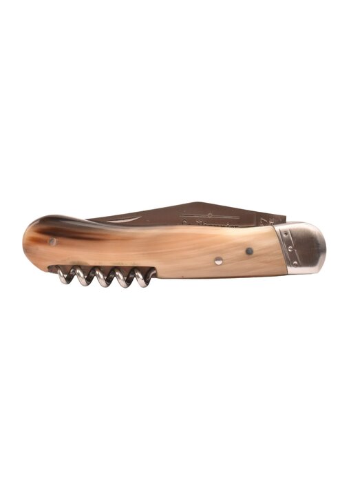 Goyon-Chazeau Le Pionnier 10cm punthoorn - met kurkentrekker