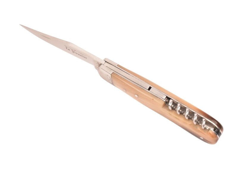 Goyon-Chazeau Le Pionnier 10cm punthoorn - met kurkentrekker