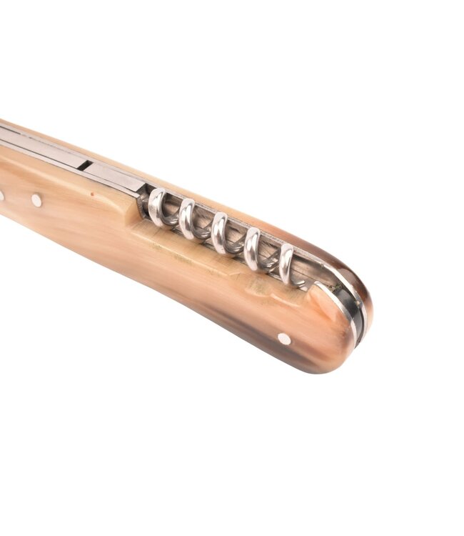 Goyon-Chazeau Le Pionnier 10cm punthoorn - met kurkentrekker