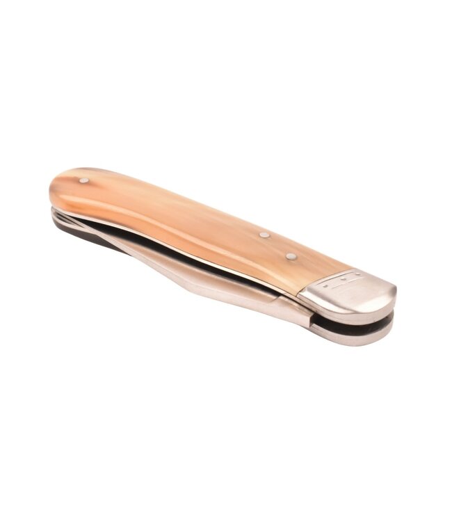 Goyon-Chazeau Le Pionnier 10cm punthoorn - met kurkentrekker