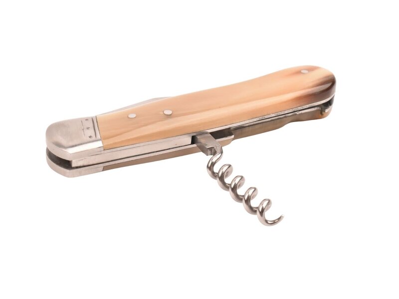 Goyon-Chazeau Le Pionnier 10cm punthoorn - met kurkentrekker