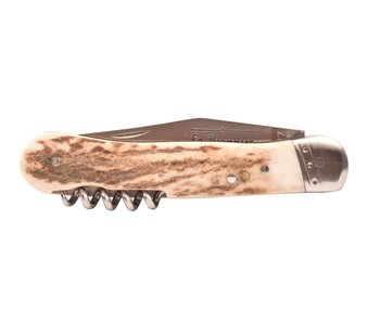 Goyon-Chazeau Le Pionnier 10cm hertshoorn - met kurkentrekker