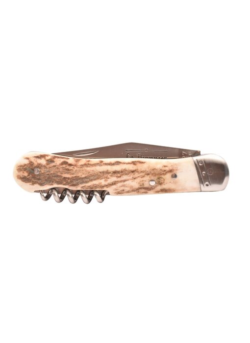 Goyon-Chazeau Le Pionnier 10cm hertshoorn - met kurkentrekker