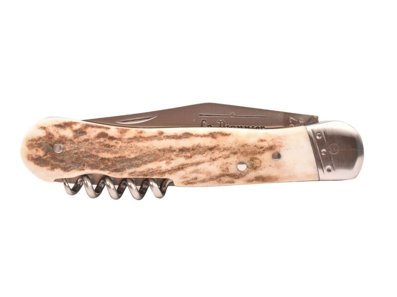 Goyon-Chazeau Le Pionnier 10cm hertshoorn - met kurkentrekker