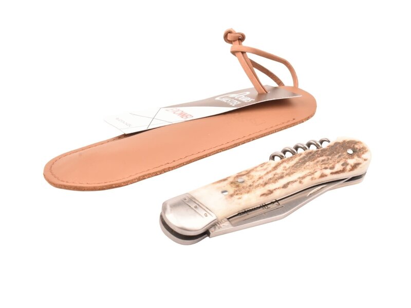 Goyon-Chazeau Le Pionnier 10cm hertshoorn - met kurkentrekker