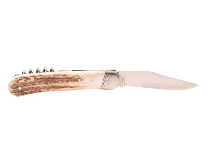 Goyon-Chazeau Le Pionnier 10cm hertshoorn - met kurkentrekker