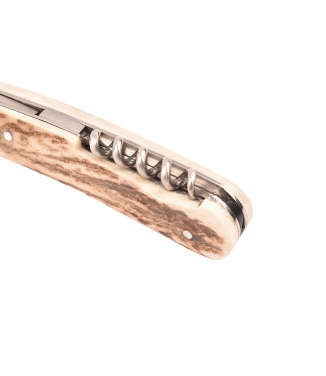 Goyon-Chazeau Le Pionnier 10cm hertshoorn - met kurkentrekker