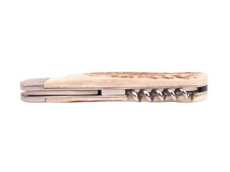 Goyon-Chazeau Le Pionnier 10cm hertshoorn - met kurkentrekker