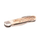 Goyon-Chazeau Le Pionnier 10cm hertshoorn - met kurkentrekker